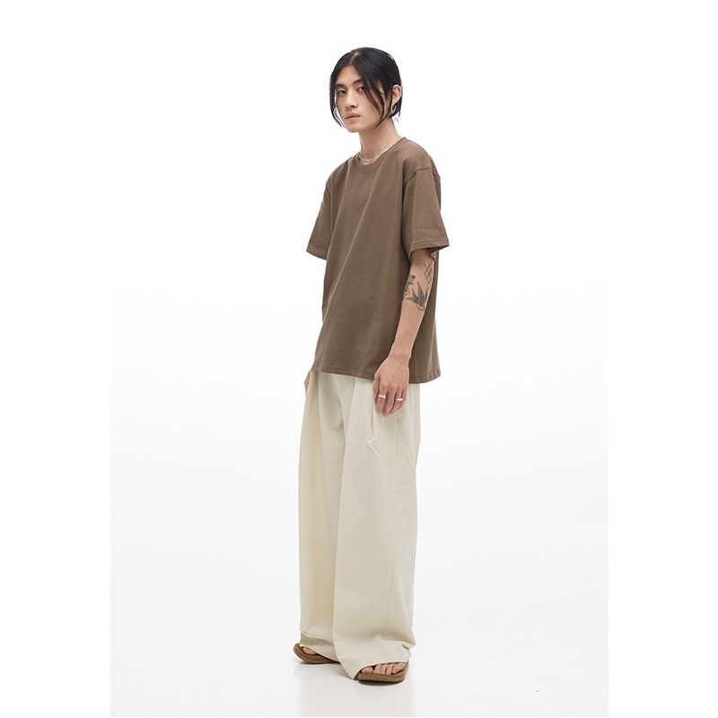 Áo phông nam dáng relaxfit vải cotton 280gsm Brokeboiz