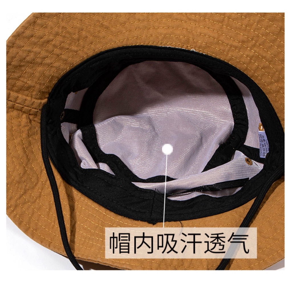 Nón Tai Bèo Mỏng Thoáng Khí Phối Dây Rút Thời Trang Nhật Bản Dành Cho Nữ