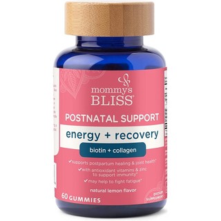 Mommy's Bliss Postnatal Support - Kẹo dẻo vitamin cung cấp biotin và collagen cho mẹ sau sinh 60 viên