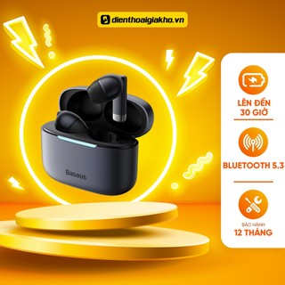 Tai Nghe True Wireless Baseus Bowie E9 Thể Thao Chống Ồn Bluetooth 5.3
