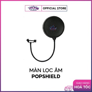 Màn lọc âm cho Micro - popshield 2 lớp chắn gió, âm gió khi hát - bảo vệ micro khi hát