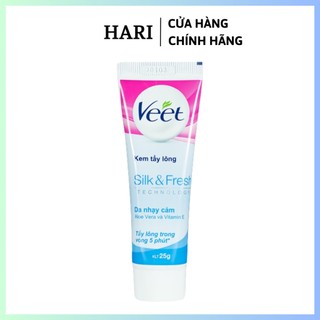 Kem tẩy lông cho mọi loại da Veet Silk & Fresh
