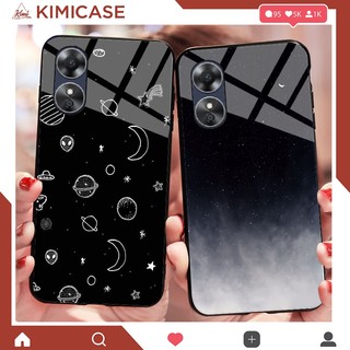Ốp Oppo Reno 8T 5G lưng kính cường lực galaxy cao cấp