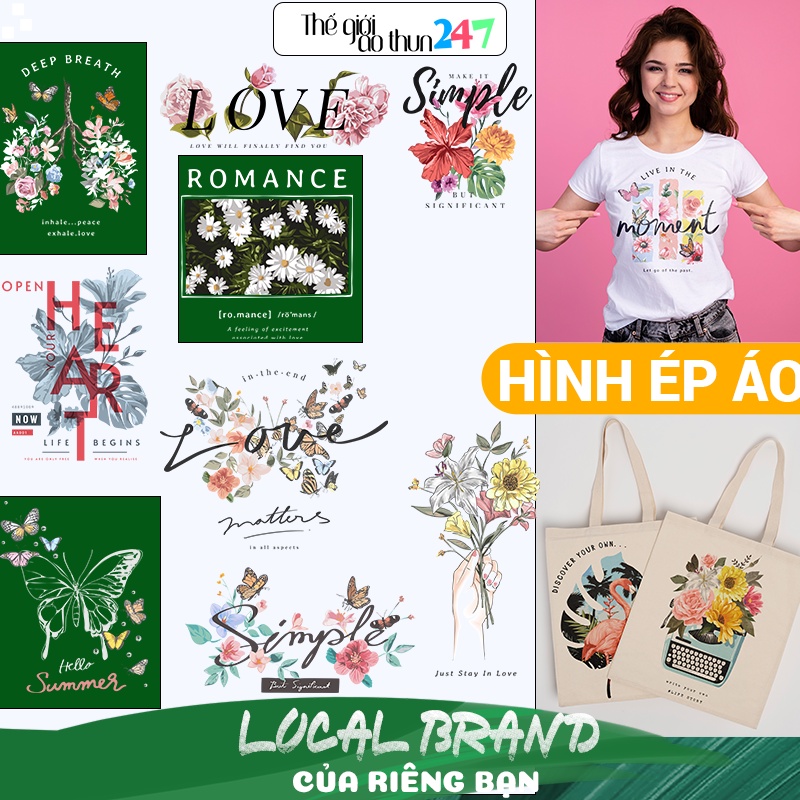 Hoa và Bướm 8 ủi bằng bàn là, bàn ủi