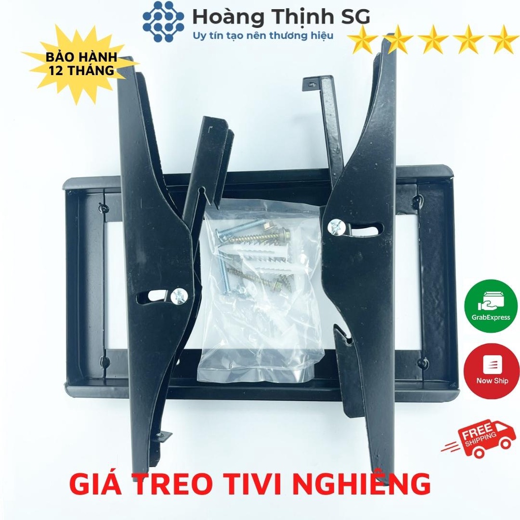 Giá treo tivi 26in-32in nghiêng, khung treo tivi 37in-42in nghiêng, giá treo tv 42in-62in