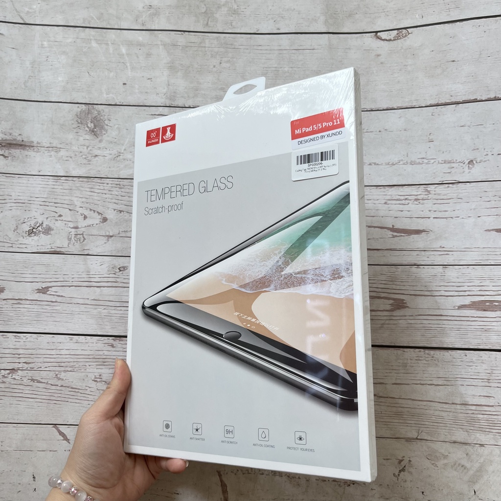 Cường lực 9H XUNDD Xiaomi MiPad 5/ 5 Pro  / MiPad 6/ 6 Pro  - Bảo vệ màn hình