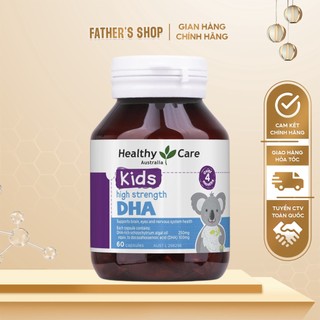 Viên Bổ Sung DHA Healthy Care Cho Trẻ Từ 1 Tháng Tuổi Của Úc