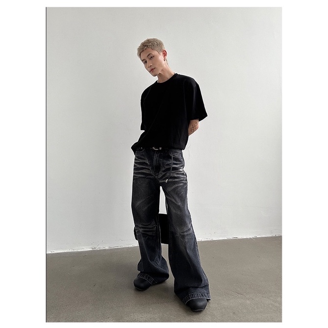 Áo phông nam dáng relaxfit vải cotton 280gsm Brokeboiz