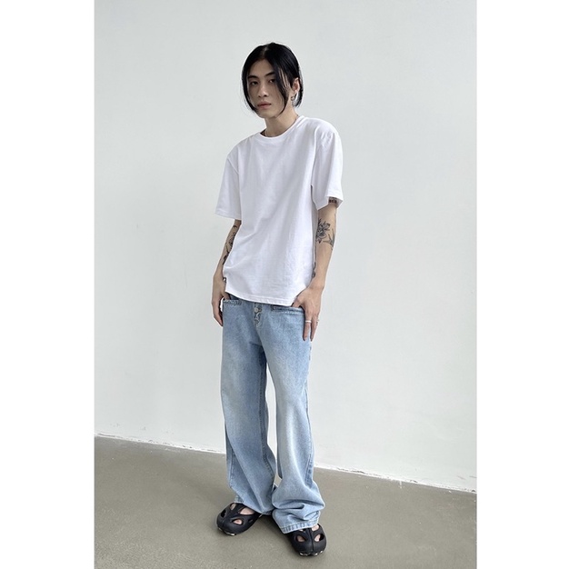 Áo phông nam dáng relaxfit vải cotton 280gsm Brokeboiz