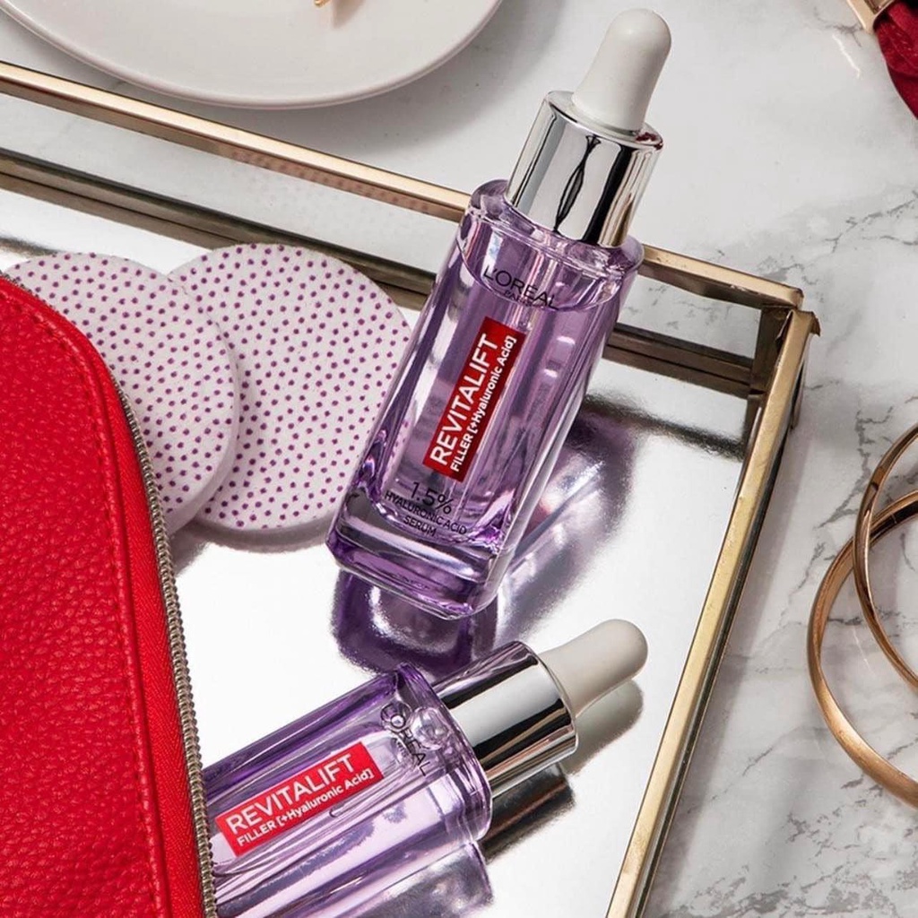 Tinh Chất Dưỡng Cấp Ẩm Tức Thì Căng Mướt Da Loreal Revitalift 1.5% Hyaluronic Acid Serum
