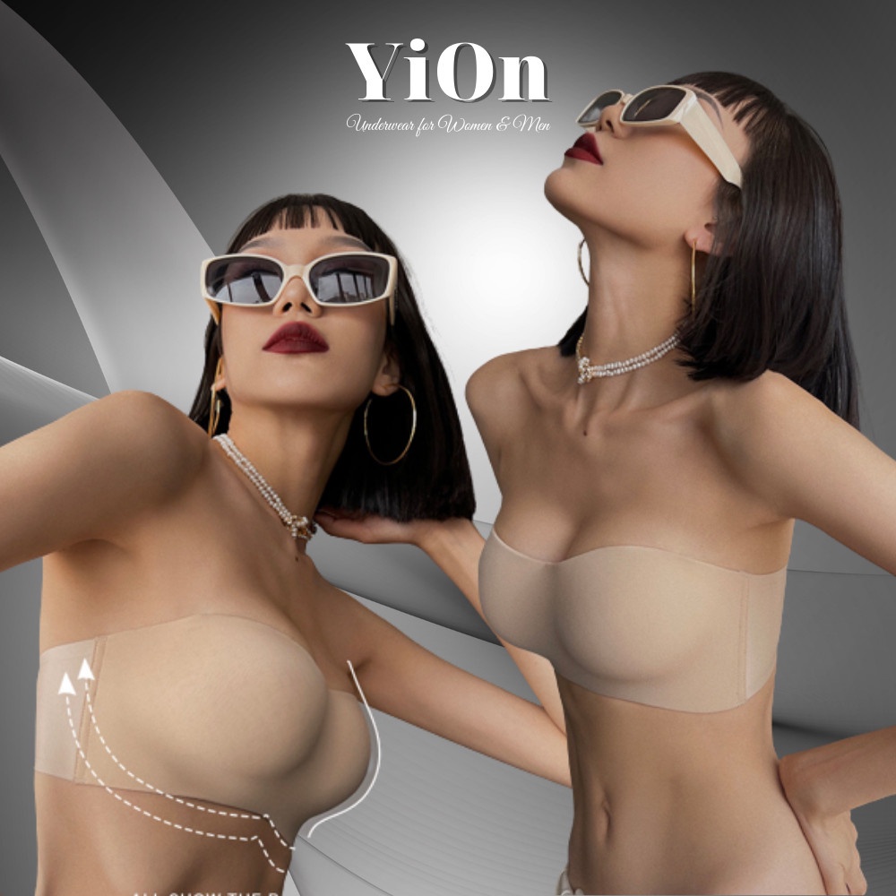 Áo ngực không dây thời thượng mút mỏng chống tụt AKD14 YiOn Underwear