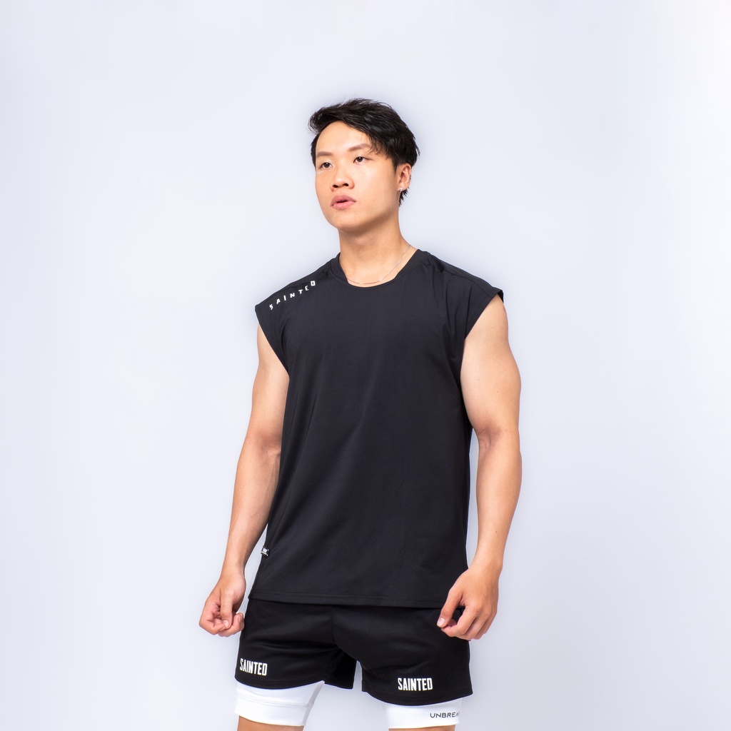 Áo ba lỗ thể thao Sainted Performance Cutoff thời trang, thoáng mát