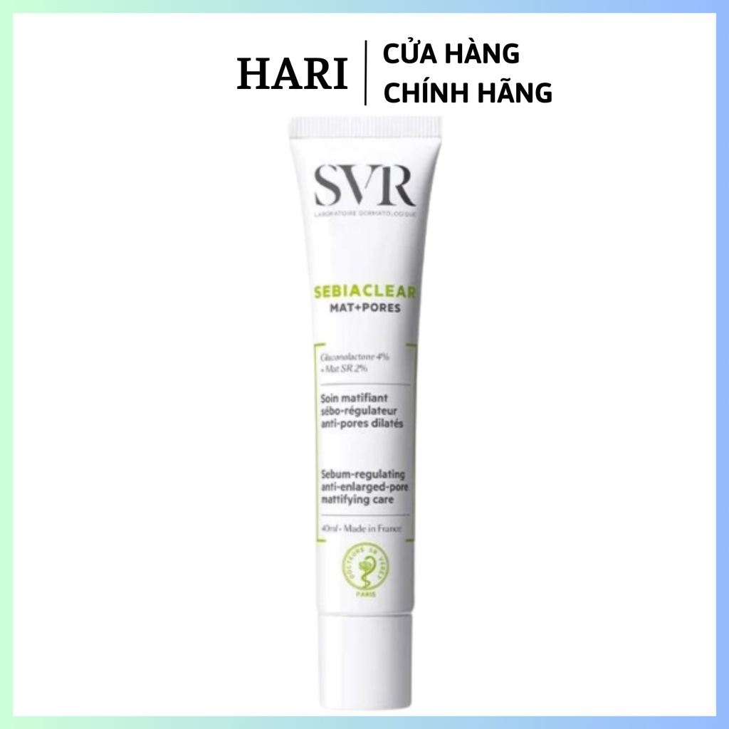 Gel làm giảm mụn cho da dễ bị mụn - SVR SEBIACLEAR CICAPEEL 15ML