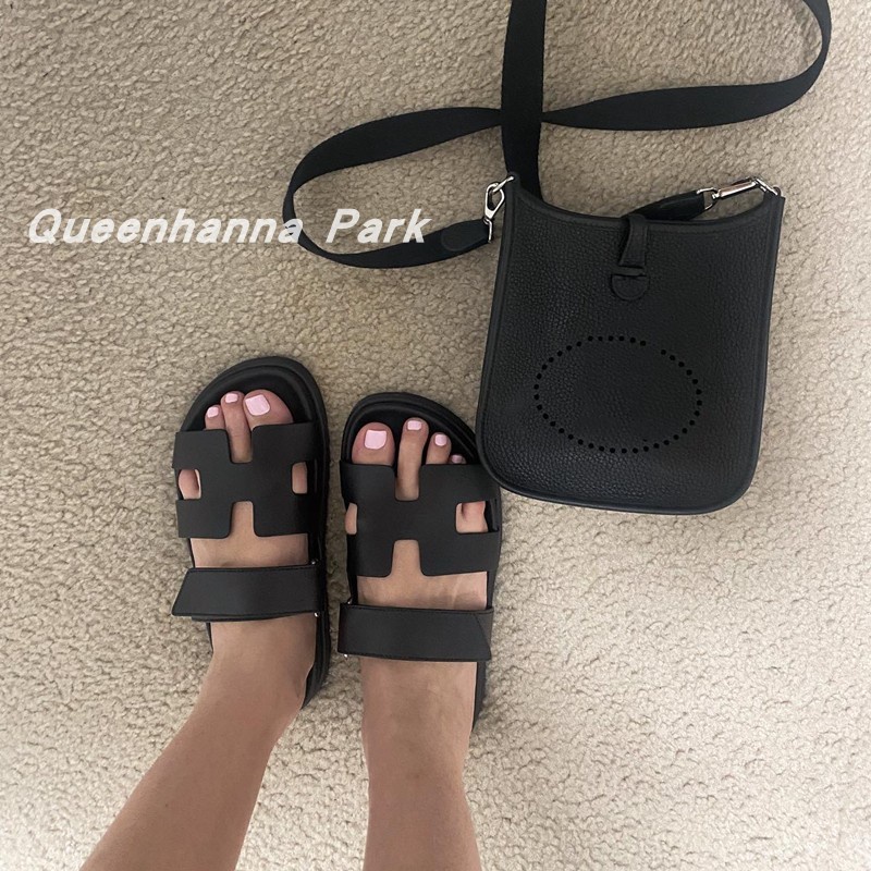 Sandal Quai Ngang Đế Dày Phong Cách Mới 2023 Cho Nữ