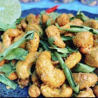 Hạt điều tỏi lá chanh - siêu ngon 100g / 250g / 500g