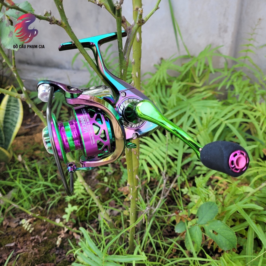 Máy Câu Cá Titan, Máy Câu Lure Kim Loại Cối Vừa Siêu Chất VX3000