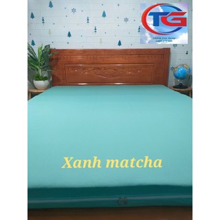 Áo bọc 2 mặt nệm thun 1 màu cao cấp