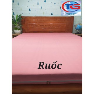 Áo bọc 2 mặt nệm thun 1 màu cao cấp