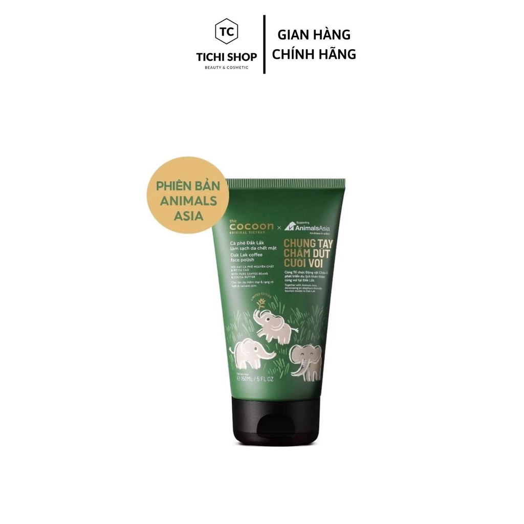 Tdc da mặt cà phê Cocoon 150ml