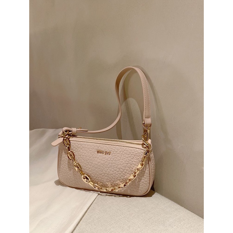 Túi Xách Nữ Da Cá Sấu Túi Xách Phối Dây Xích Thời Trang 2023