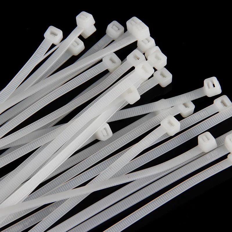 Mua Dây rút nhựa khoảng 75 sợi/bịch dù tem in trên bao bì 100pcs/bịch ...