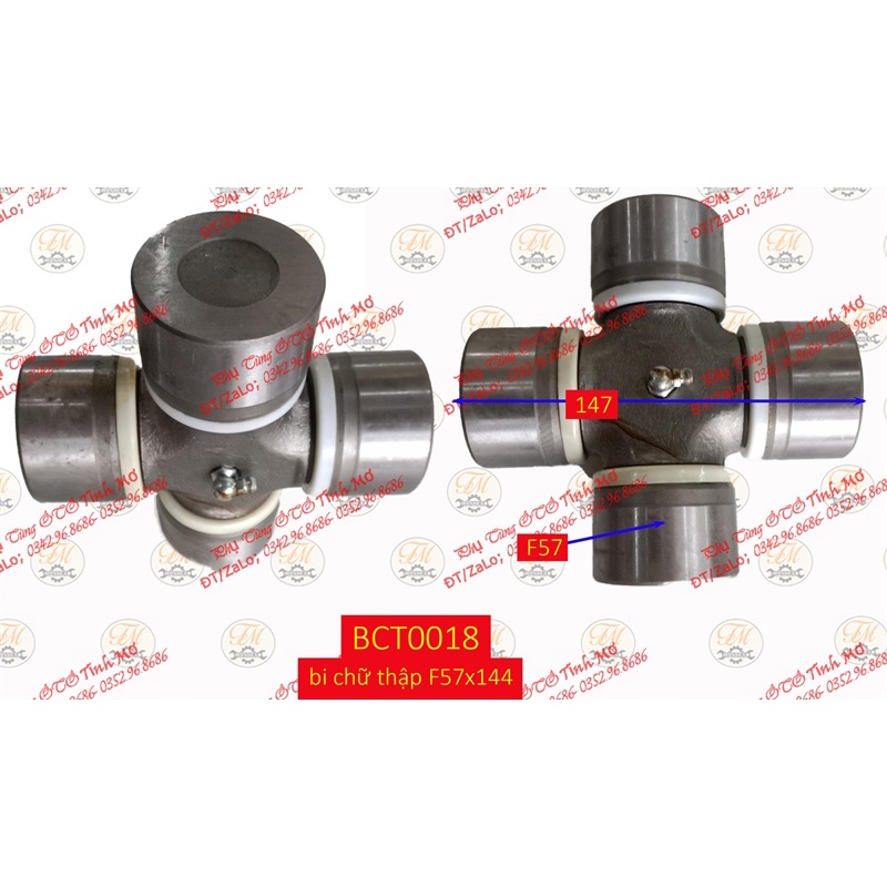bi chữ thập F57x144
