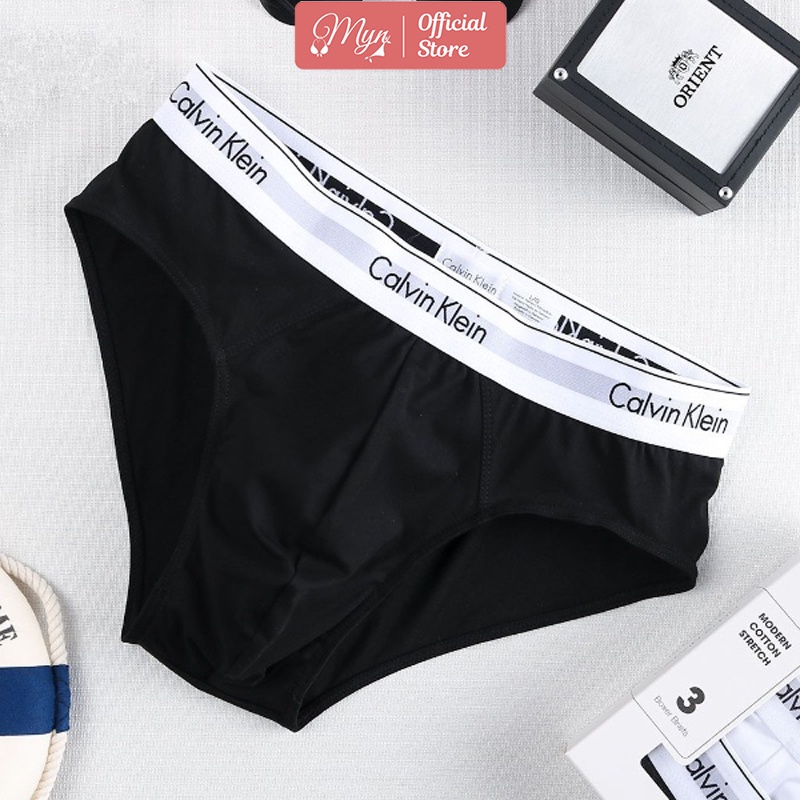 QUẦN LÓT NAM CHÉO THUN LẠNH CẠP TO CO GIÃN 4 CHIỀU THẤM HÚT MỒ HÔI MYN_UNDERWEAR