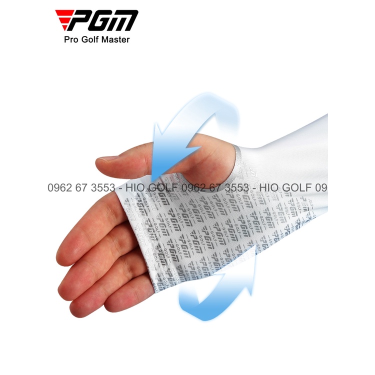 Bao ống tay Golf - Xà cạp golf chống nắng xỏ ngón, che mu bàn tay PGM XT-004
