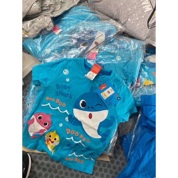 Áo phông dư xịn baby shark cho bé 2-6Y