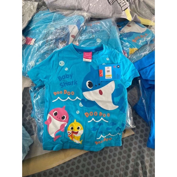 Áo phông dư xịn baby shark cho bé 2-6Y