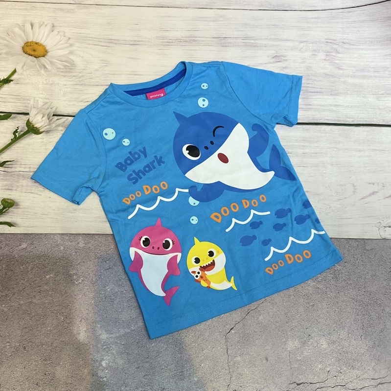 Áo phông dư xịn baby shark cho bé 2-6Y