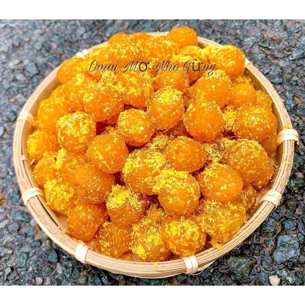 Ô mai mơ nho sữa gừng - giá sỉ 100g / 250g / 500g