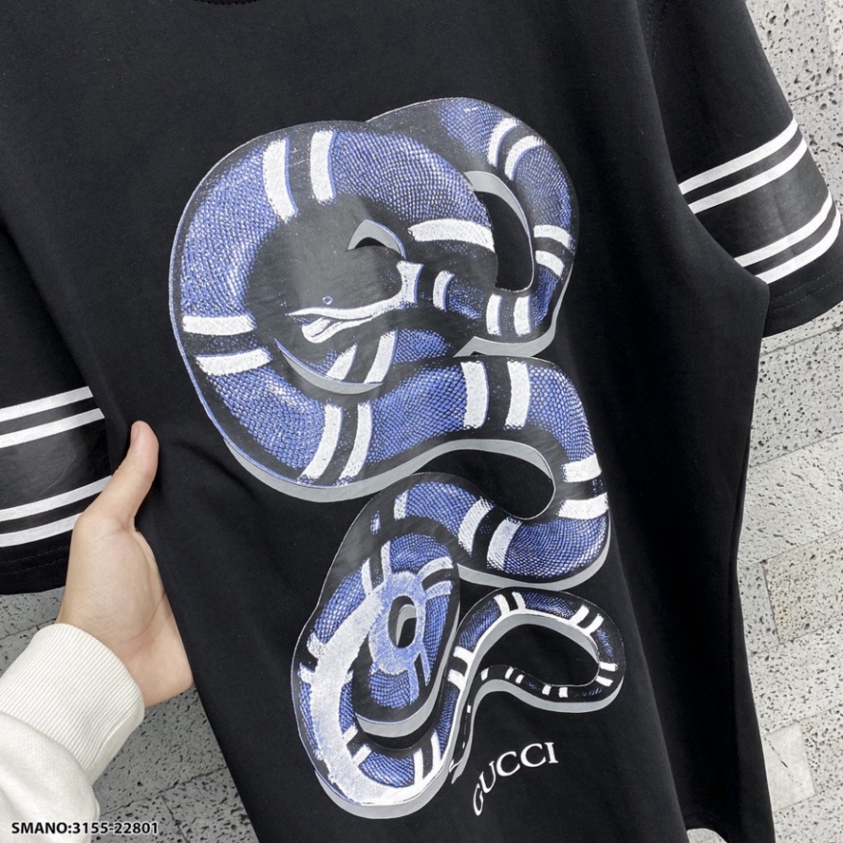 Áo phông nam GC hình con rắn siêu hot hit_Áo thun nam nữ Unisex in hình rắn siêu hot hè 2023. | BigBuy360 - bigbuy360.vn