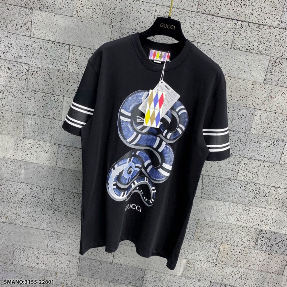 Áo phông nam GC hình con rắn siêu hot hit_Áo thun nam nữ Unisex in hình rắn siêu hot hè 2023. | BigBuy360 - bigbuy360.vn