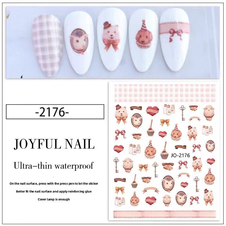 Sticker đủ các thương hiệu trang trí nail - Phụ kiện nail giá rẻ chuyên nghiệp