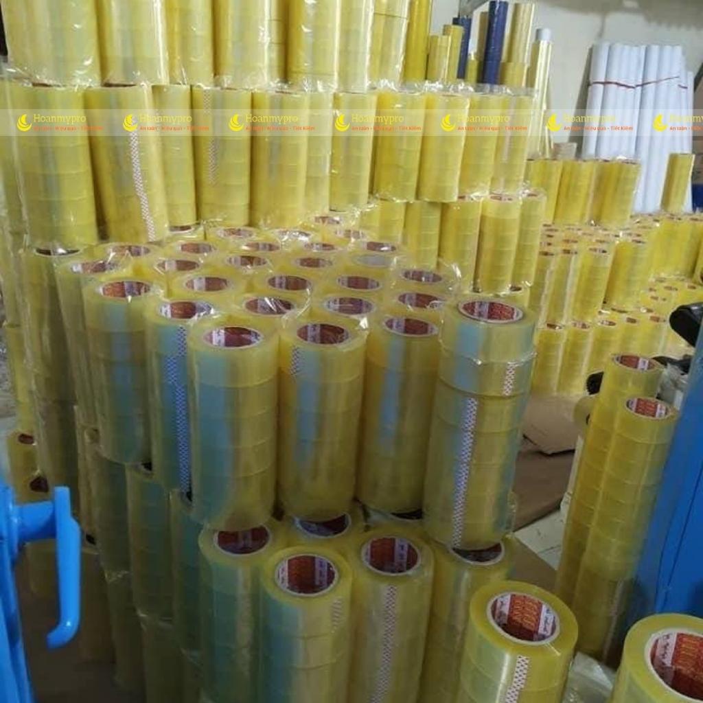 Băng dính băng keo đóng hàng 6 cuộn 2,4kg lõi mỏng