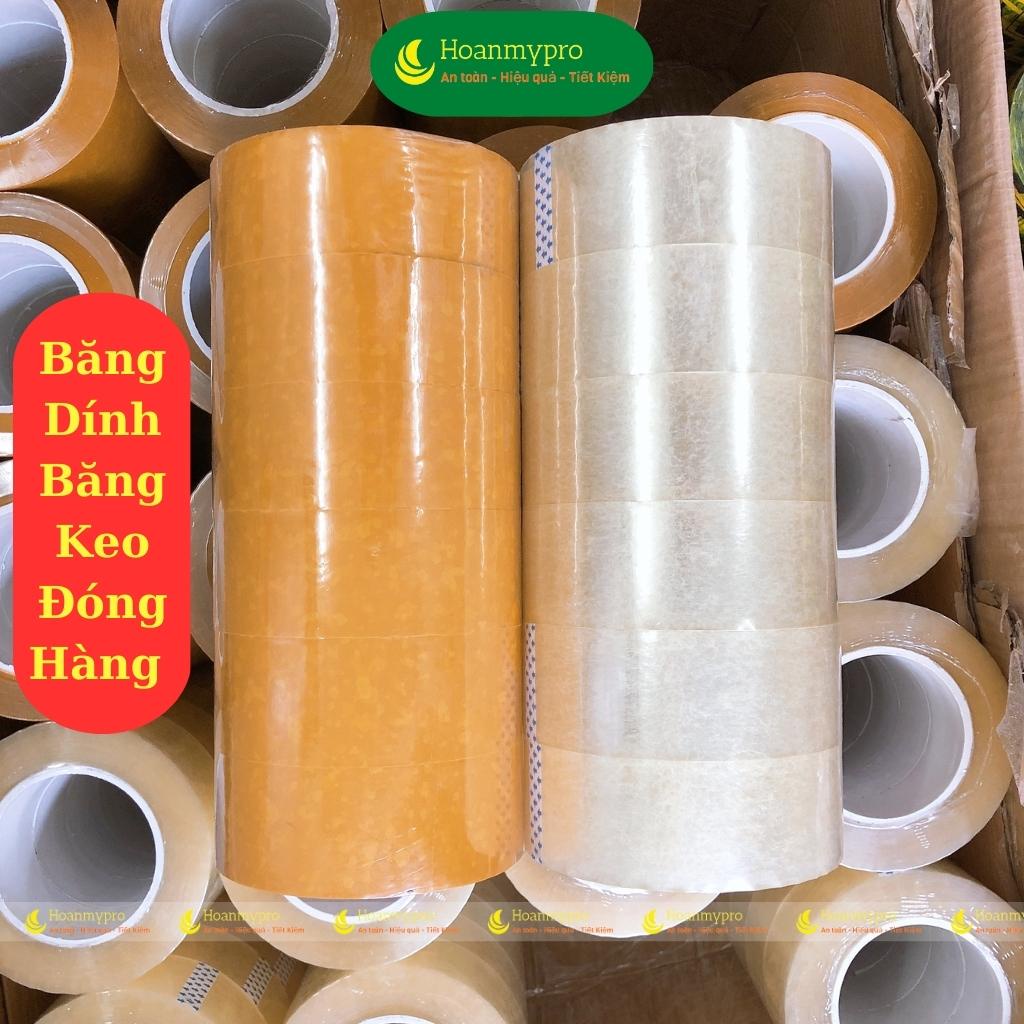 Băng dính băng keo đóng hàng 6 cuộn 2,4kg lõi mỏng