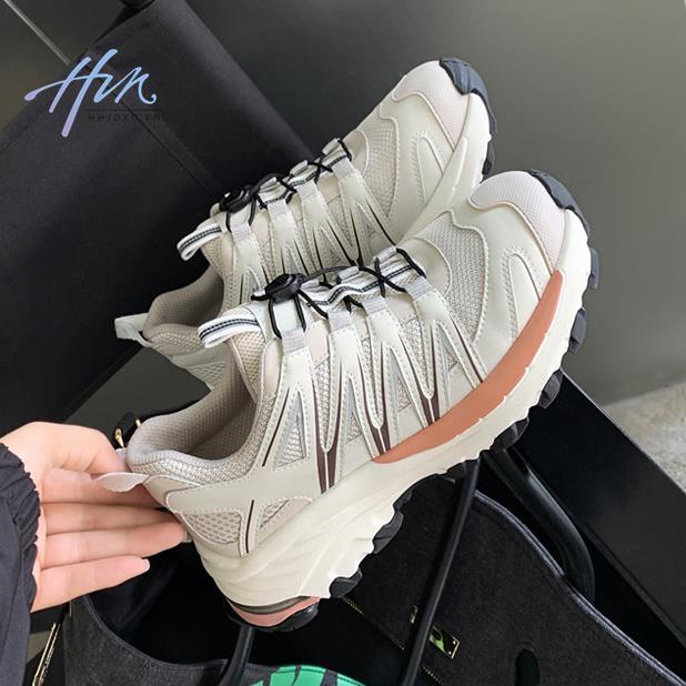 Giày Thể Thao Đế Dày Phối Lưới Mỏng Thoáng Khí Thời Trang Mùa Hè 2023 Phong Cách Mới Cho Nữ