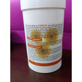 KEM HẤP DẦU TÓC DƯỠNG CHẤT ONALYSS 1000ML