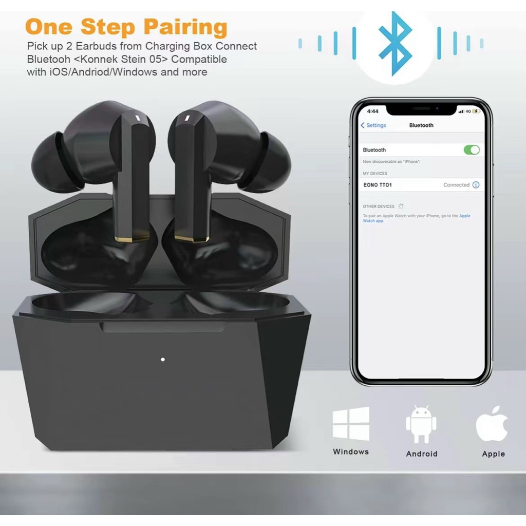 Tai nghe bluetooth TWS Hàng Nhật chính hãng (newseal) có chống ồn chủ động