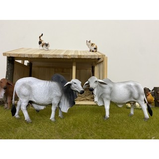 Mô hình động vật: Bò mẹ Brahman ( Chính hãng)