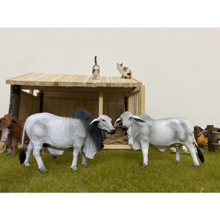 Mô hình động vật: Bò mẹ Brahman ( Chính hãng)