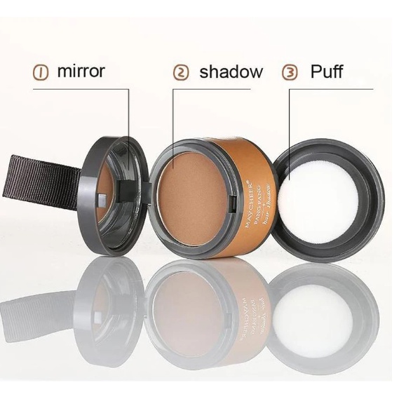 Phấn Che Khuyết Điểm Tóc MAYCHEER Che Phủ Tóc Hói Làm Hiệu Ứng Dày Chân Tóc