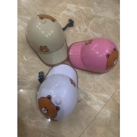 Mũ bảo hiểm lưỡi trai gấu hit hot