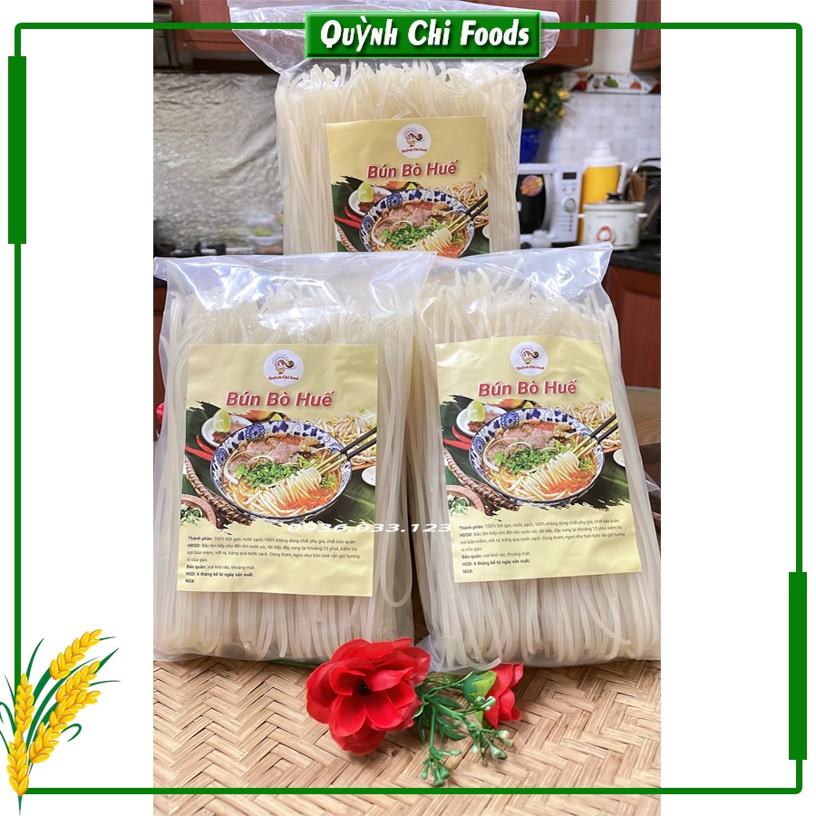 Bún Bò Huế / Bún khô sợi to, dẻo, dai, ngon