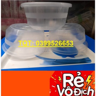 Sỉ thố chè dung tích 250ml kèm nắp, bộ thố nhựa dựng canh hoặc đựng chè, thố chè, , hộp chè 250ml