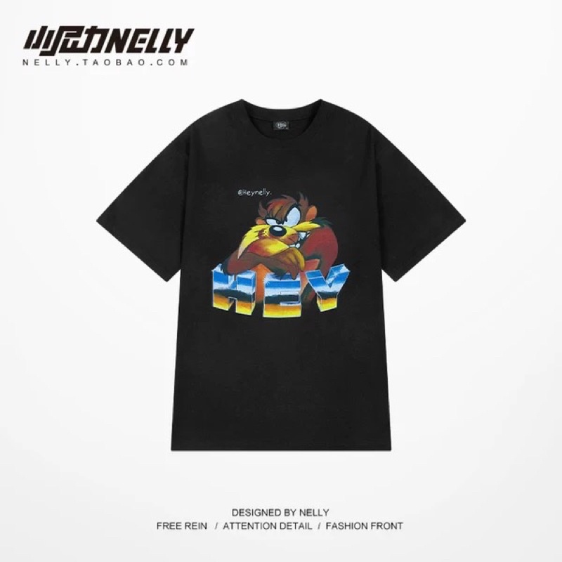 Áo phông nelly HEYNELLY chất dày dặn sale (có sẵn) cáo khoanh tay hnap051