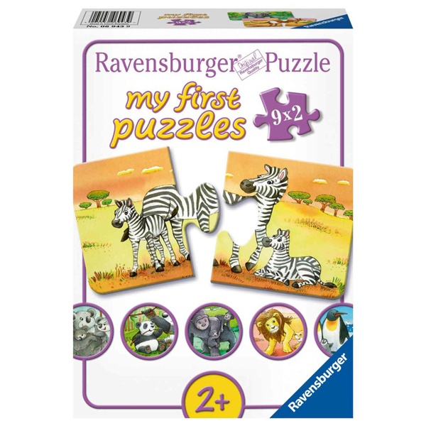 Xếp Hình Puzzle 3D Chủ Đề Gia Đình Thú Cưng 9 Bộ 2 Mảnh - Ravensburger RV069439