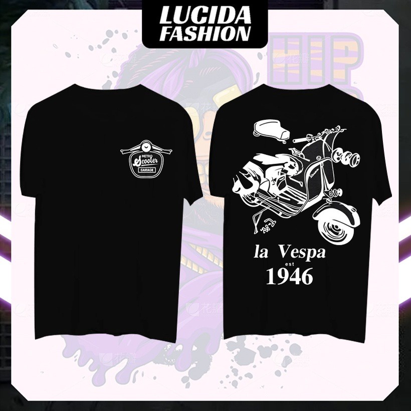 Áo thun hình vespa scooter cực chất giá rẻ mẫu HOT bán chạy