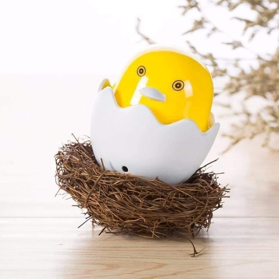 Bán sỉ, lẻ ĐÈN NGỦ CẢM ỨNG HÌNH GÀ CON SIÊU YÊU CHO BÉ
